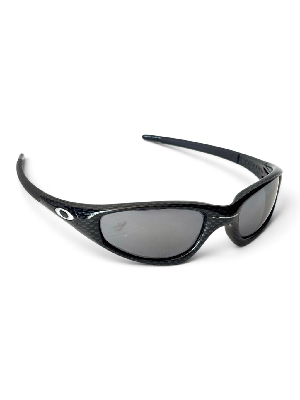 1999 Oakley New Straight Jacket Carbon Fiber / Black Iridium Sunglasses - view 2