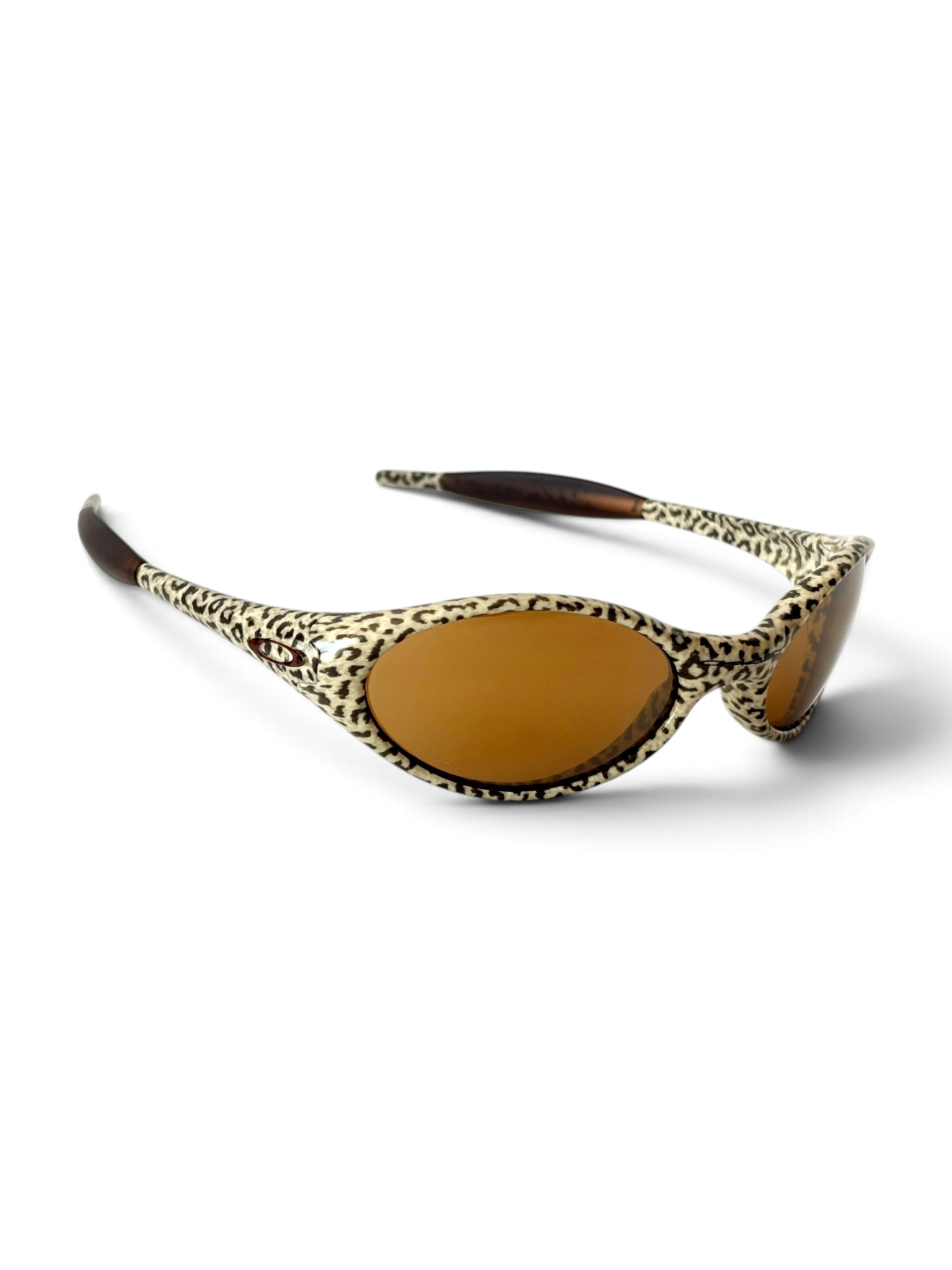1999 Oakley Eye Jacket G1 Cheetah / Gold Iridium Sunglasses - view 2
