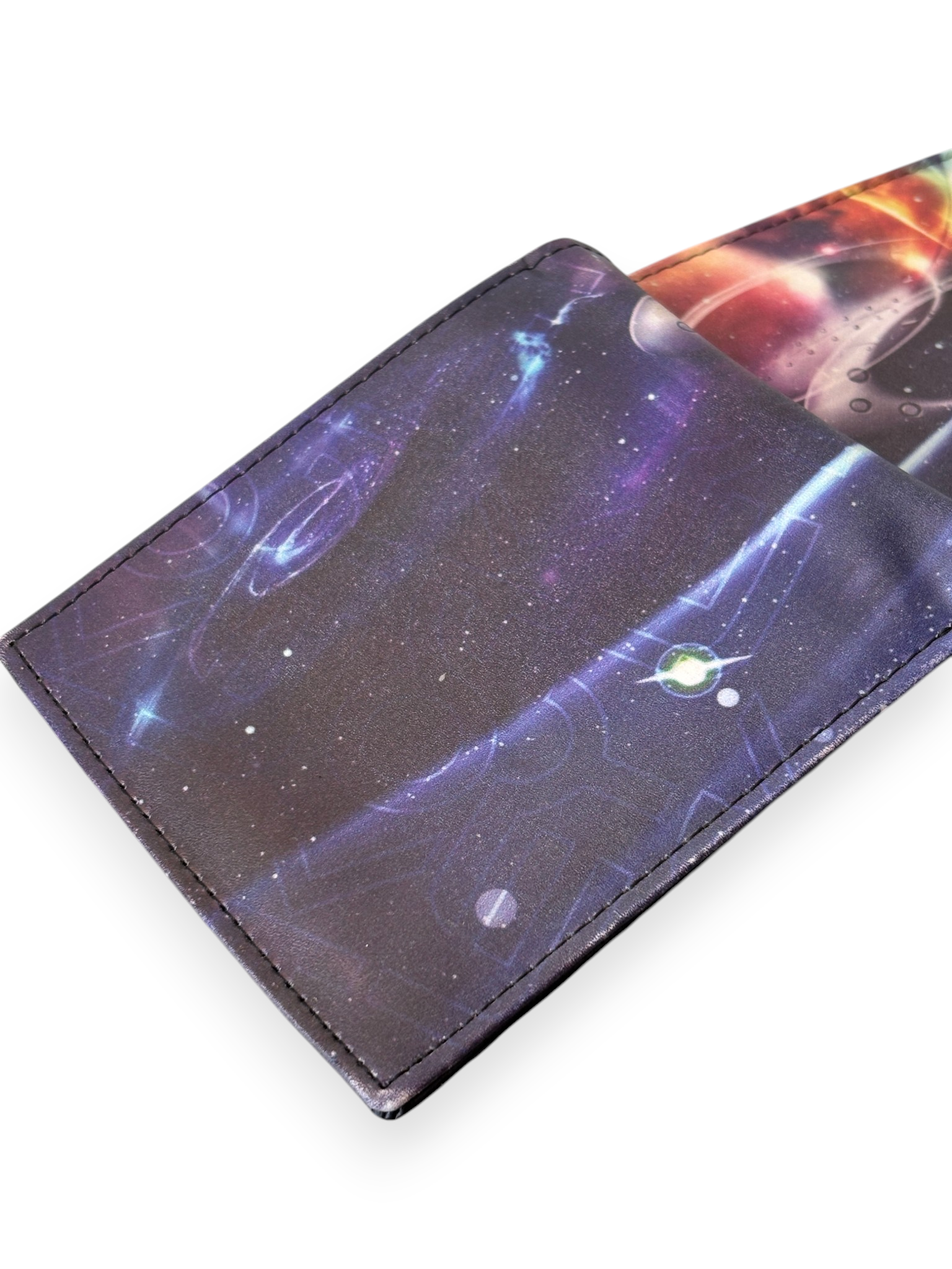 00's Oakley Galaxy Print Bifold Wallet w/ Card Holder - view 3