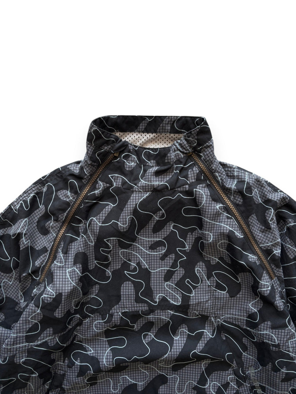 Early 2000's Billabong Double Zipper Pull Over Jacket (M)