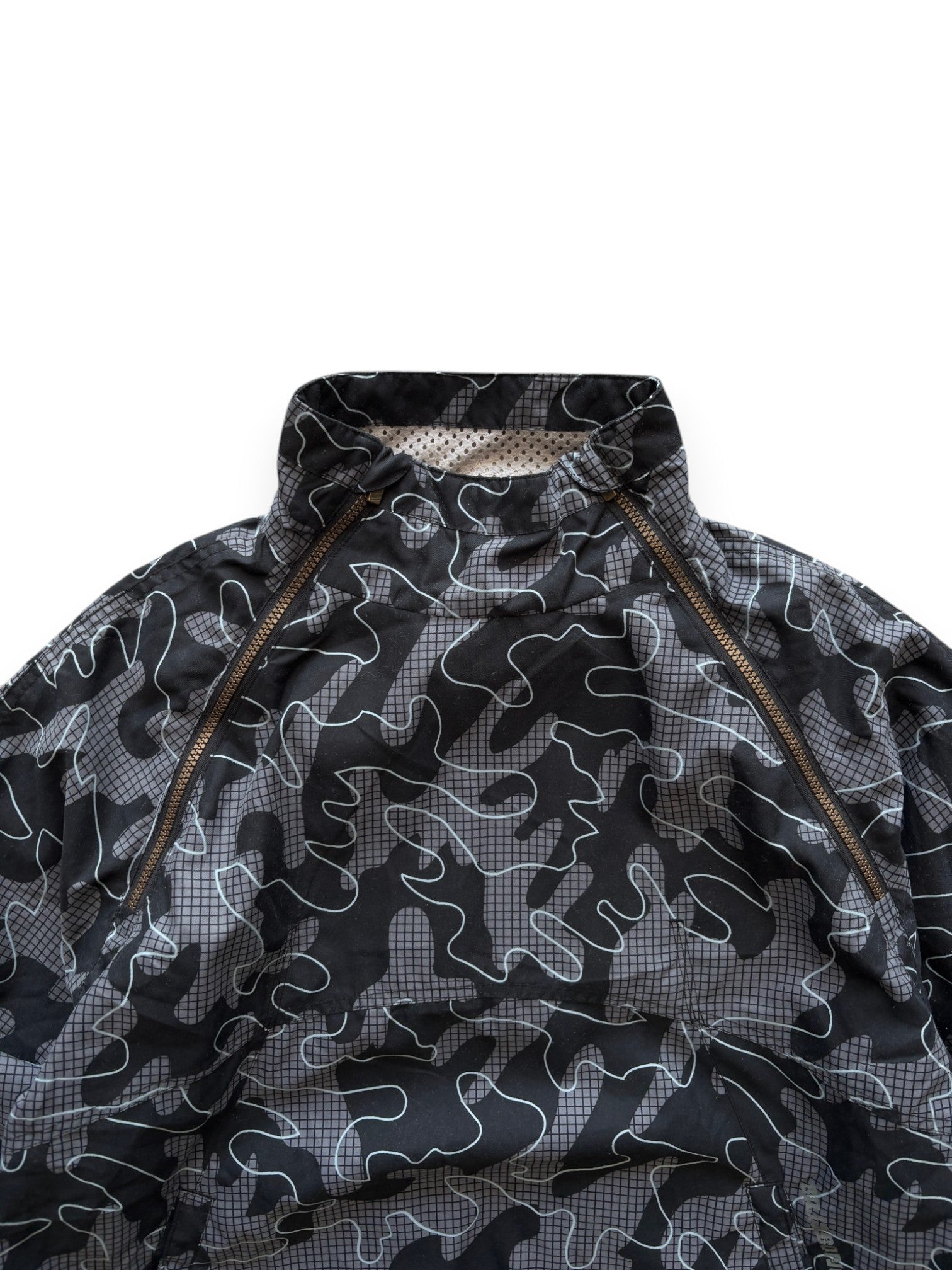 Early 2000's Billabong Double Zipper Pull Over Jacket (M)