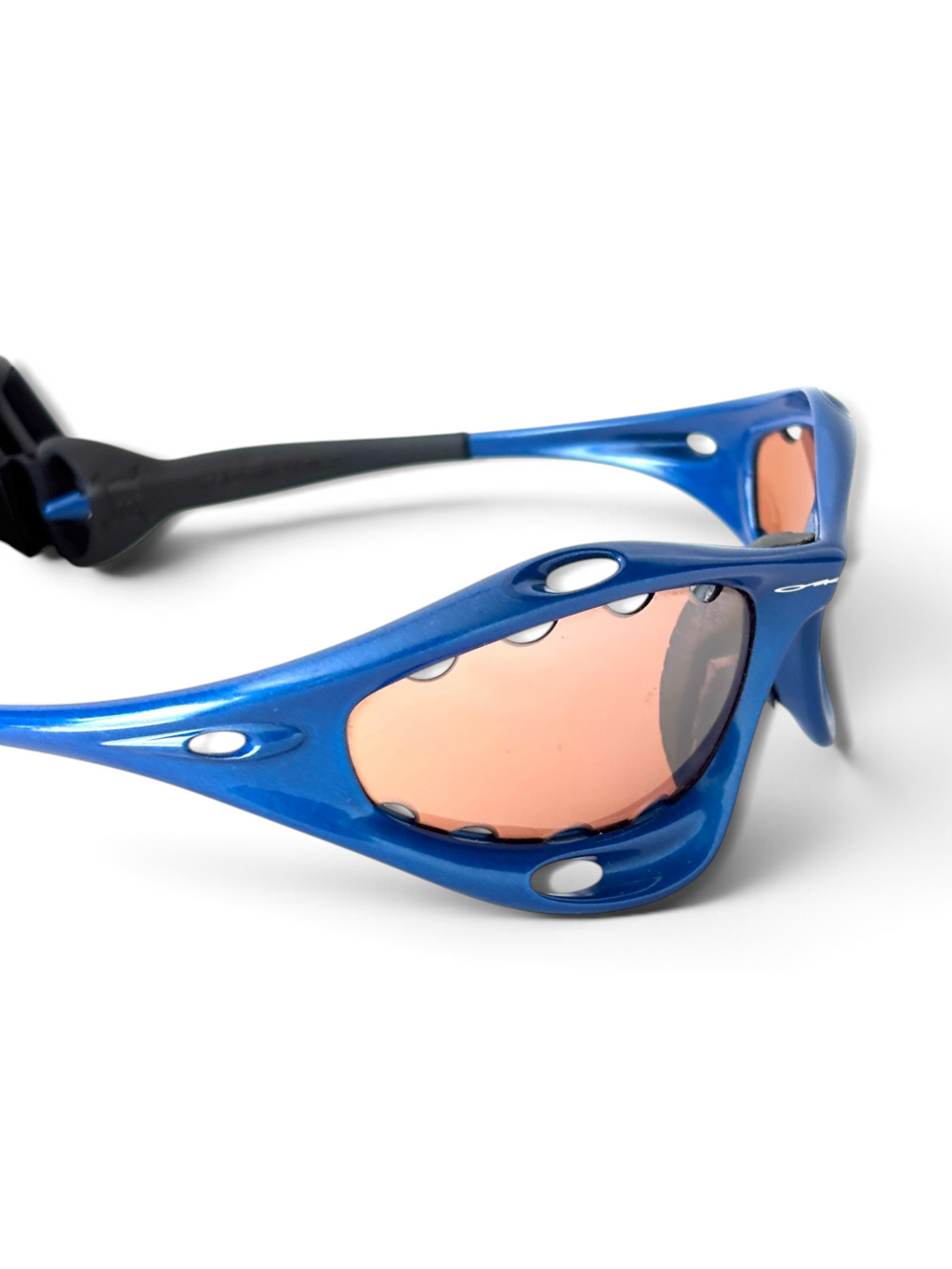 2000 Oakley Water Jacket New Blue / VR28 Sunglasses - view 9