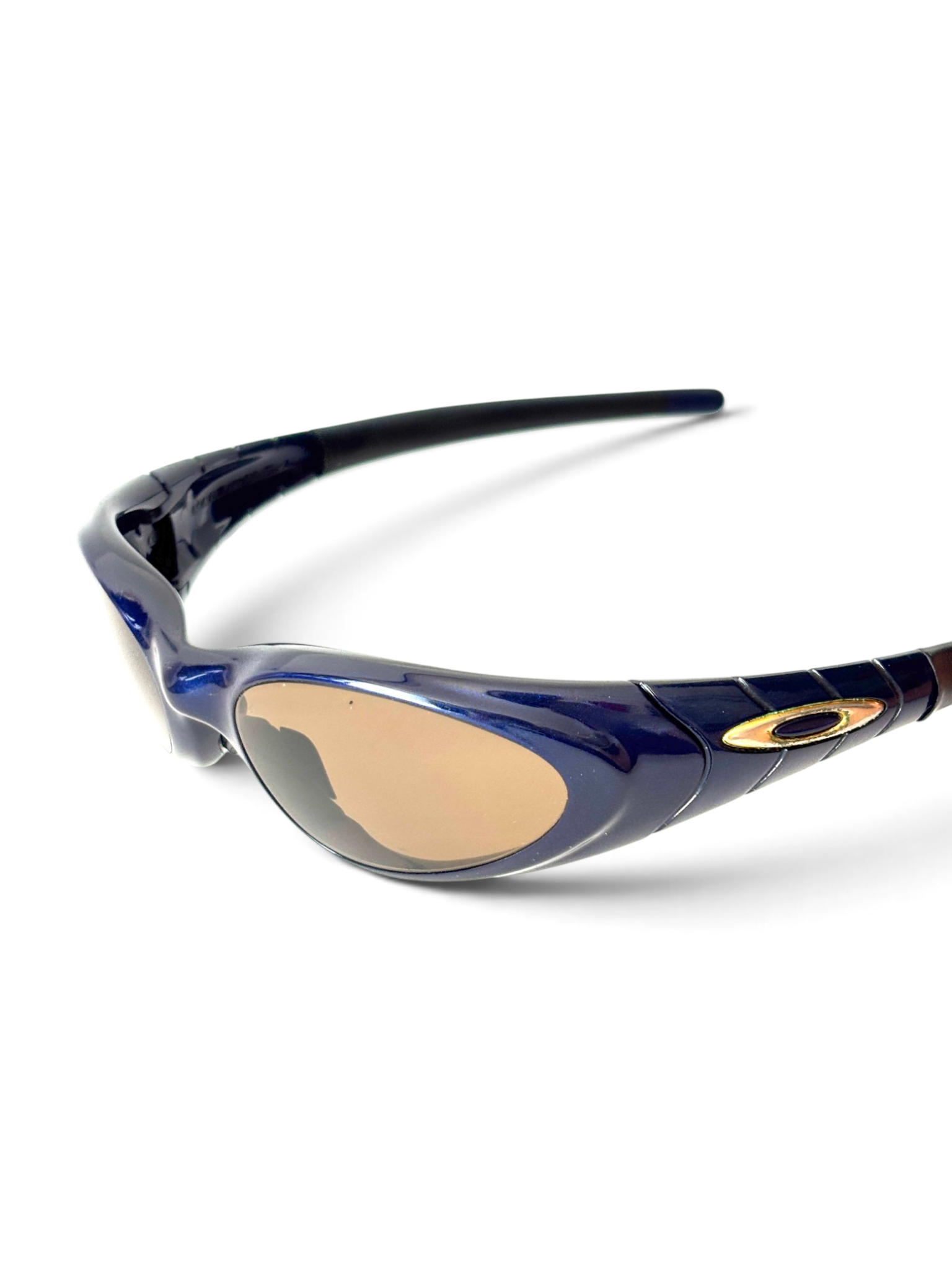 2000 Oakley Eye Jacket 2.0 Midnight / 24k Gold Iridium Sunglasses - view 17