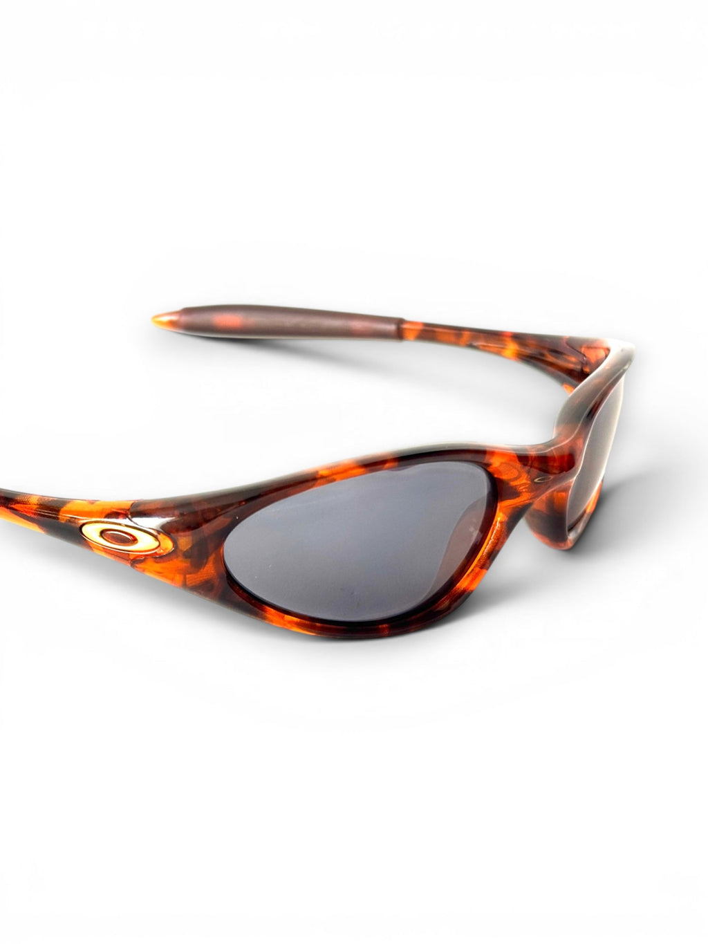 2001 Oakley Minute Tortoise / Black Iridium Sunglasses - view 3