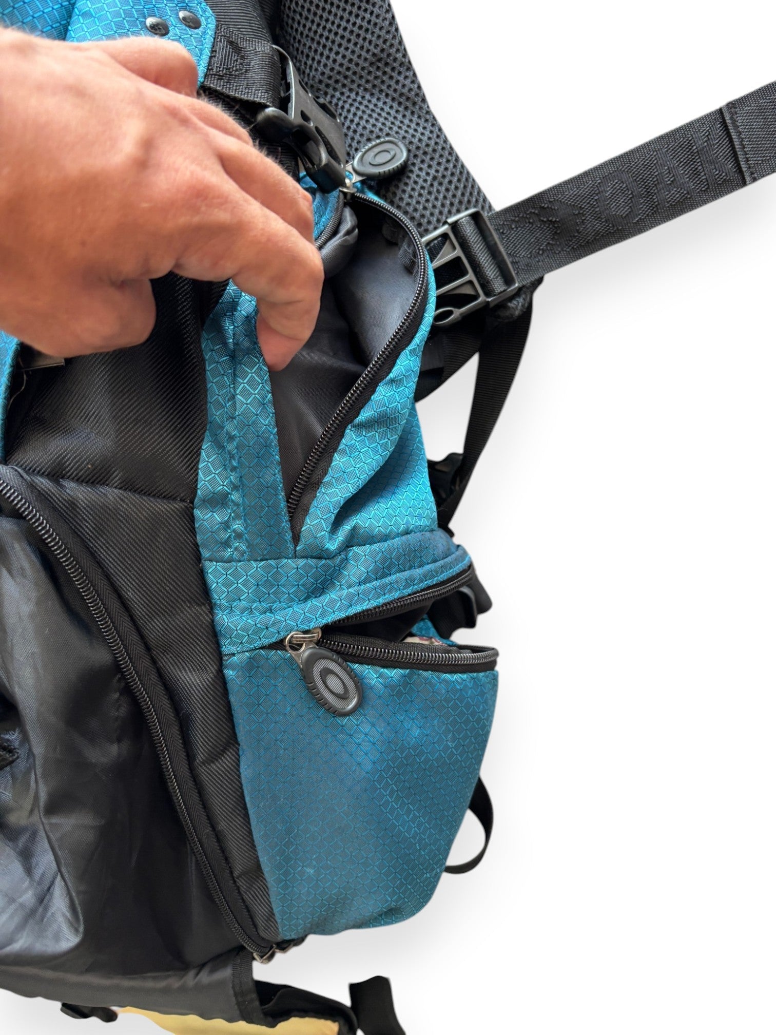 90's Oakley Software Static O Technical Backpack - view 5