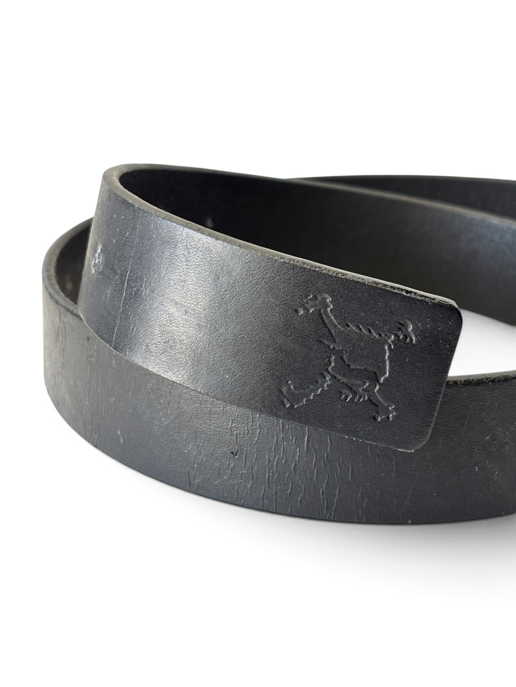 00's Oakley Icon Buckle Leather Belt Black - view 4