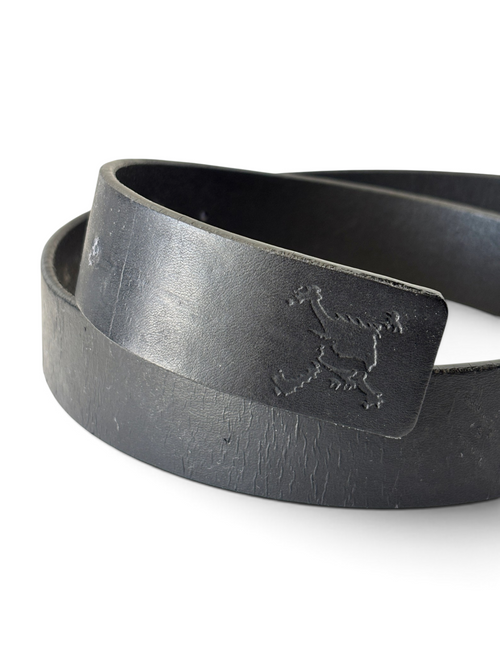 00's Oakley Icon Buckle Leather Belt Black - view 4