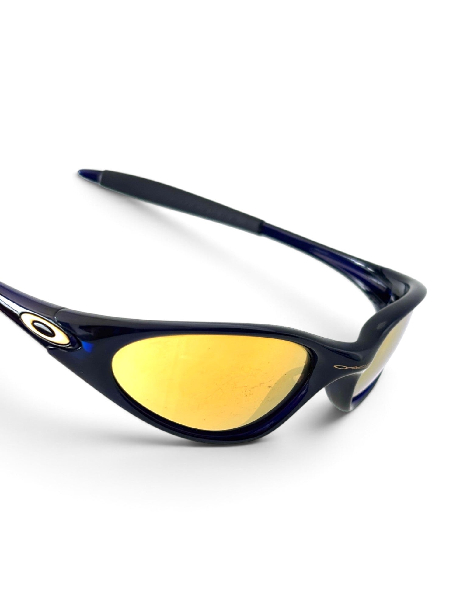 1998 Oakley Minute G2 Crystal Blue / 24k Gold Iridium - view 9