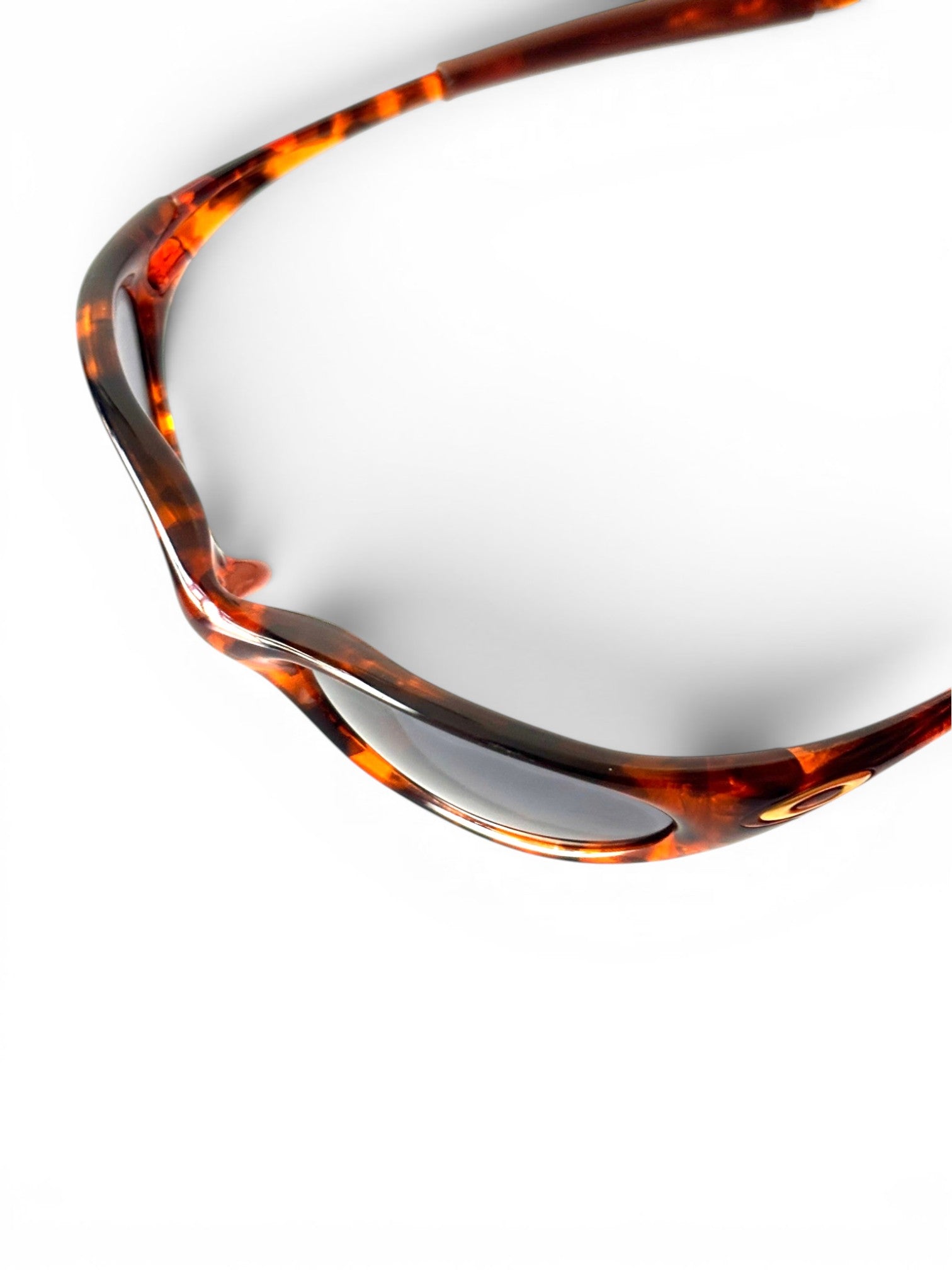 2001 Oakley Minute Tortoise / Black Iridium Sunglasses - view 6