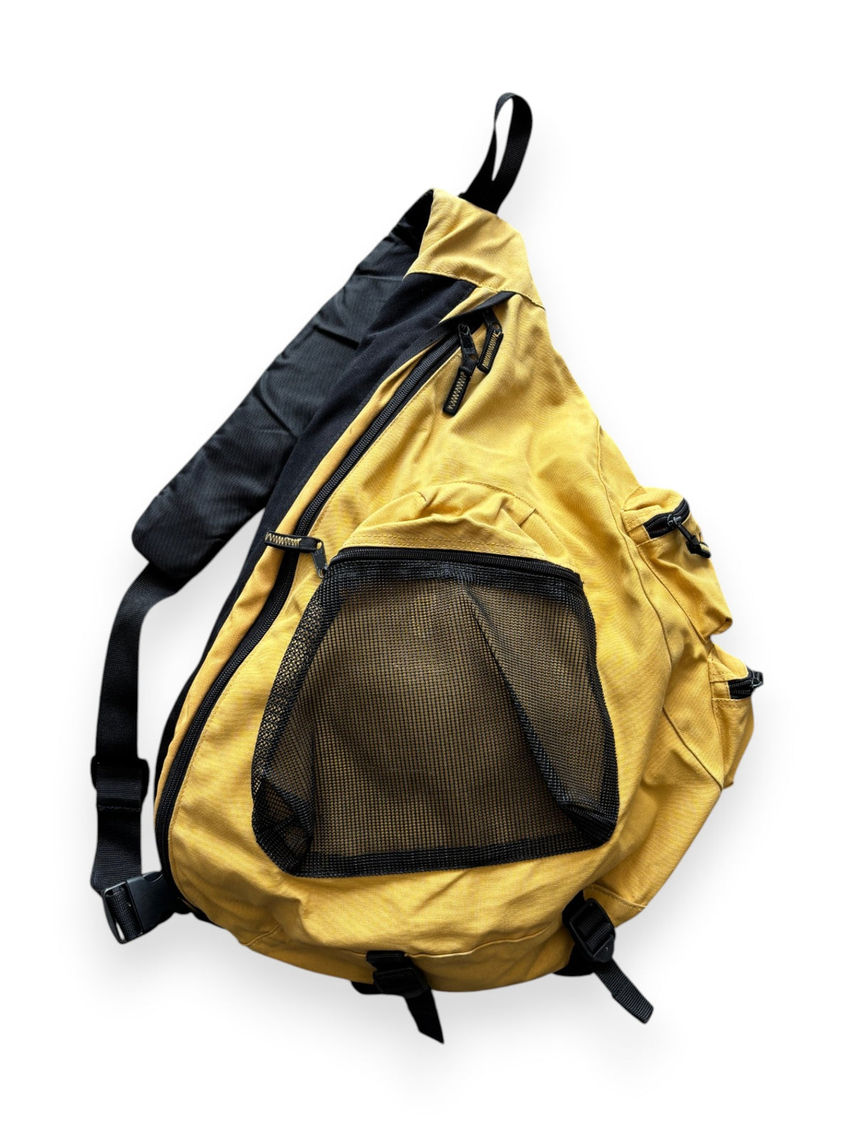 GAP sling bag in mustard yellow canvas