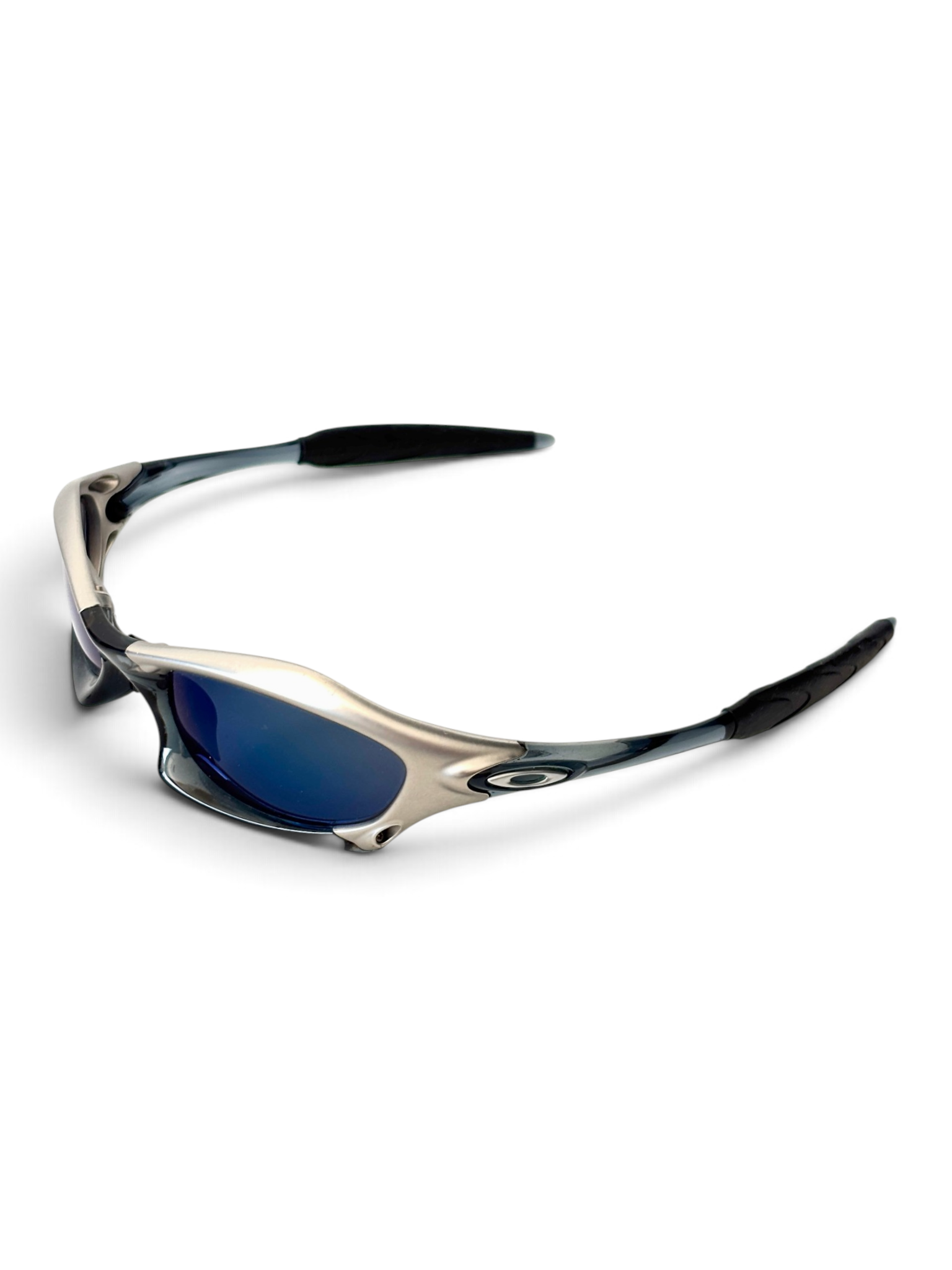 2002 Oakley Splice FMJ+ Crystal Black / Ice Iridium Sunglasses - view 7