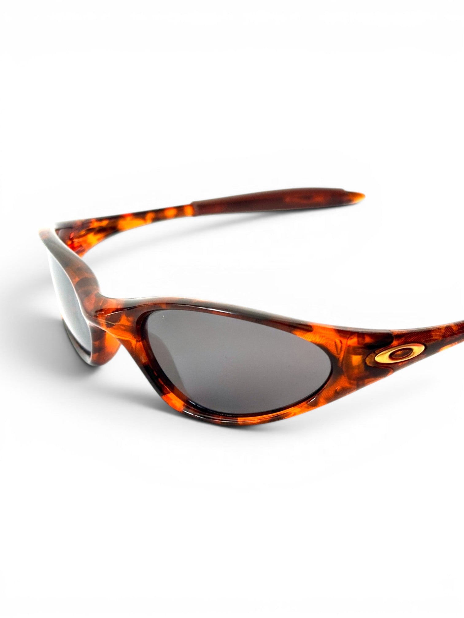 2001 Oakley Minute Tortoise / Black Iridium Sunglasses - view 5