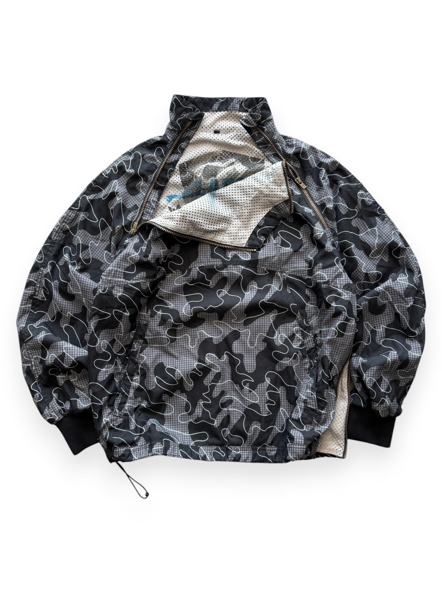 Early 2000's Billabong Double Zipper Pull Over Jacket (M)