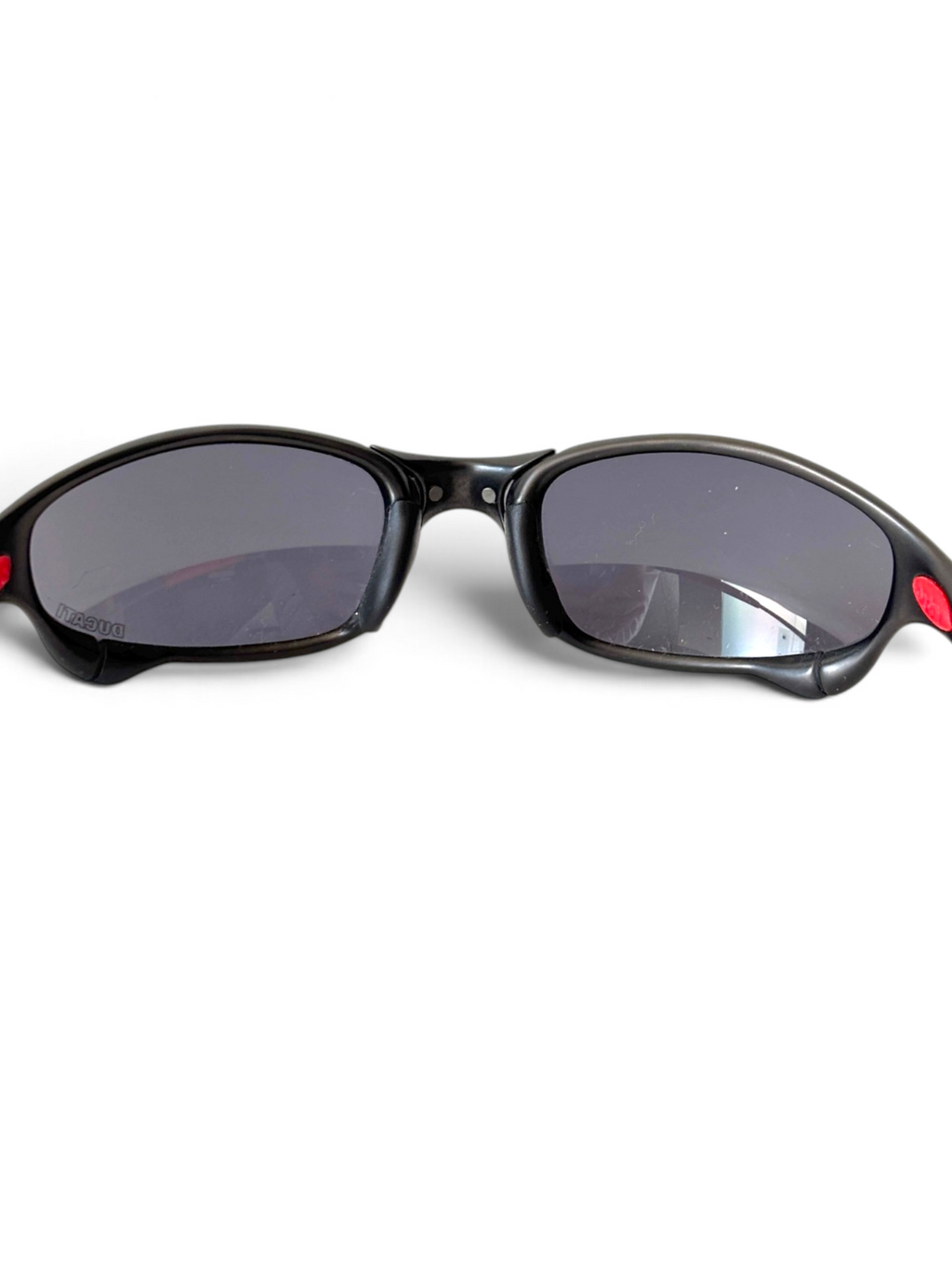 2004 Oakley Juliet Ducati 1st Gen Carbon / Black Iridium Sunglasses - view 7