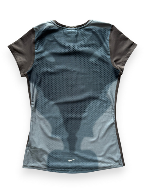 Nike Gyakusou Sweat Map running top in slate blue