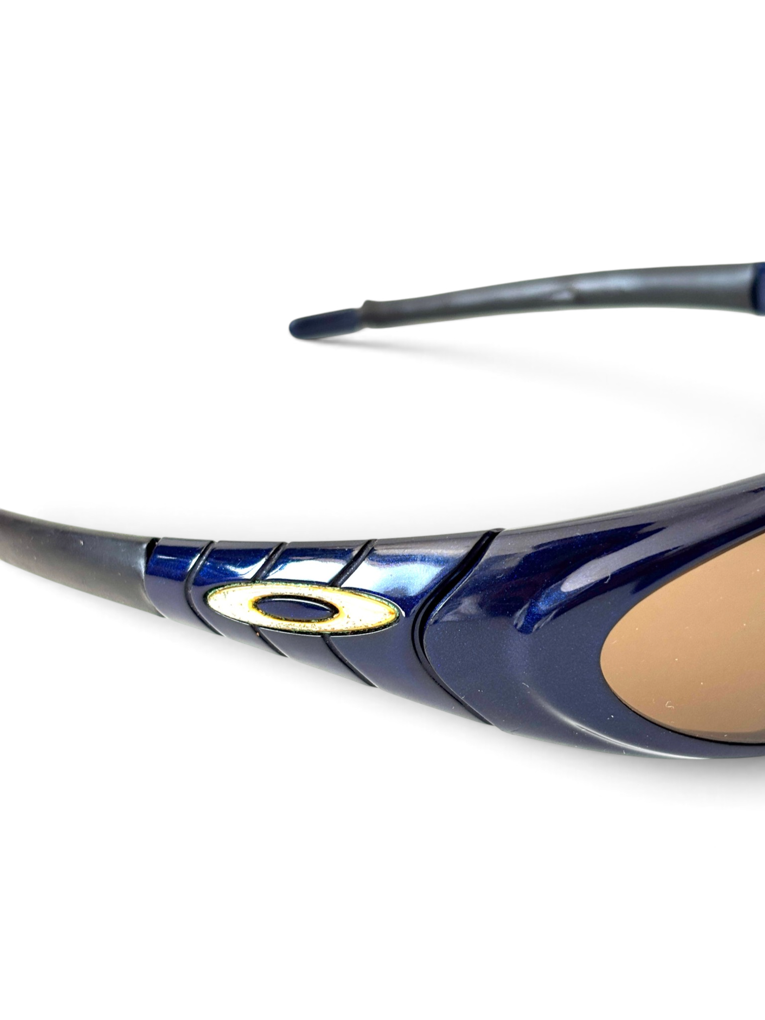 2000 Oakley Eye Jacket 2.0 Midnight / 24k Gold Iridium Sunglasses - view 13