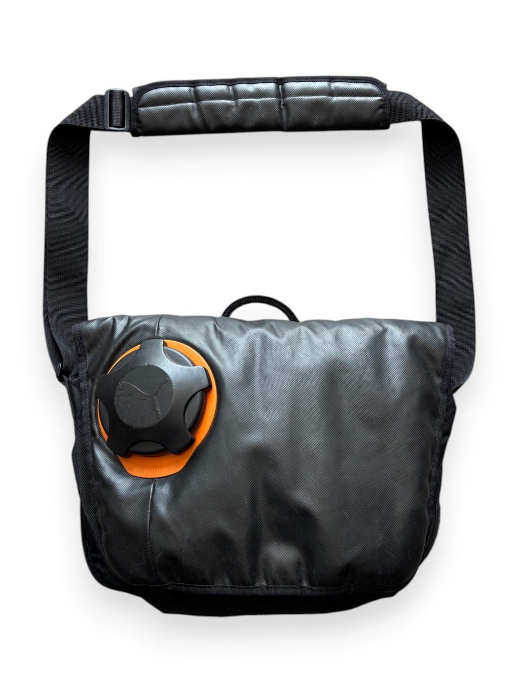 Puma x Volvo Ocean Race messenger bag in black