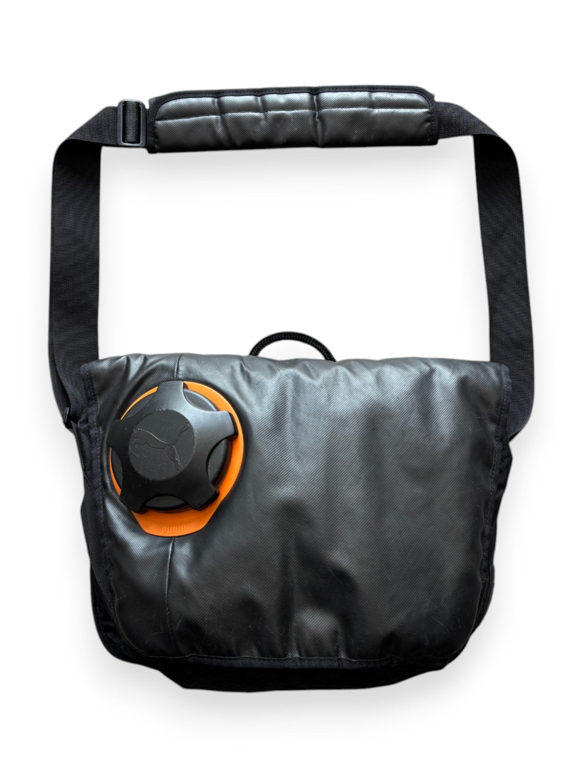 Puma x Volvo Ocean Race messenger bag in black