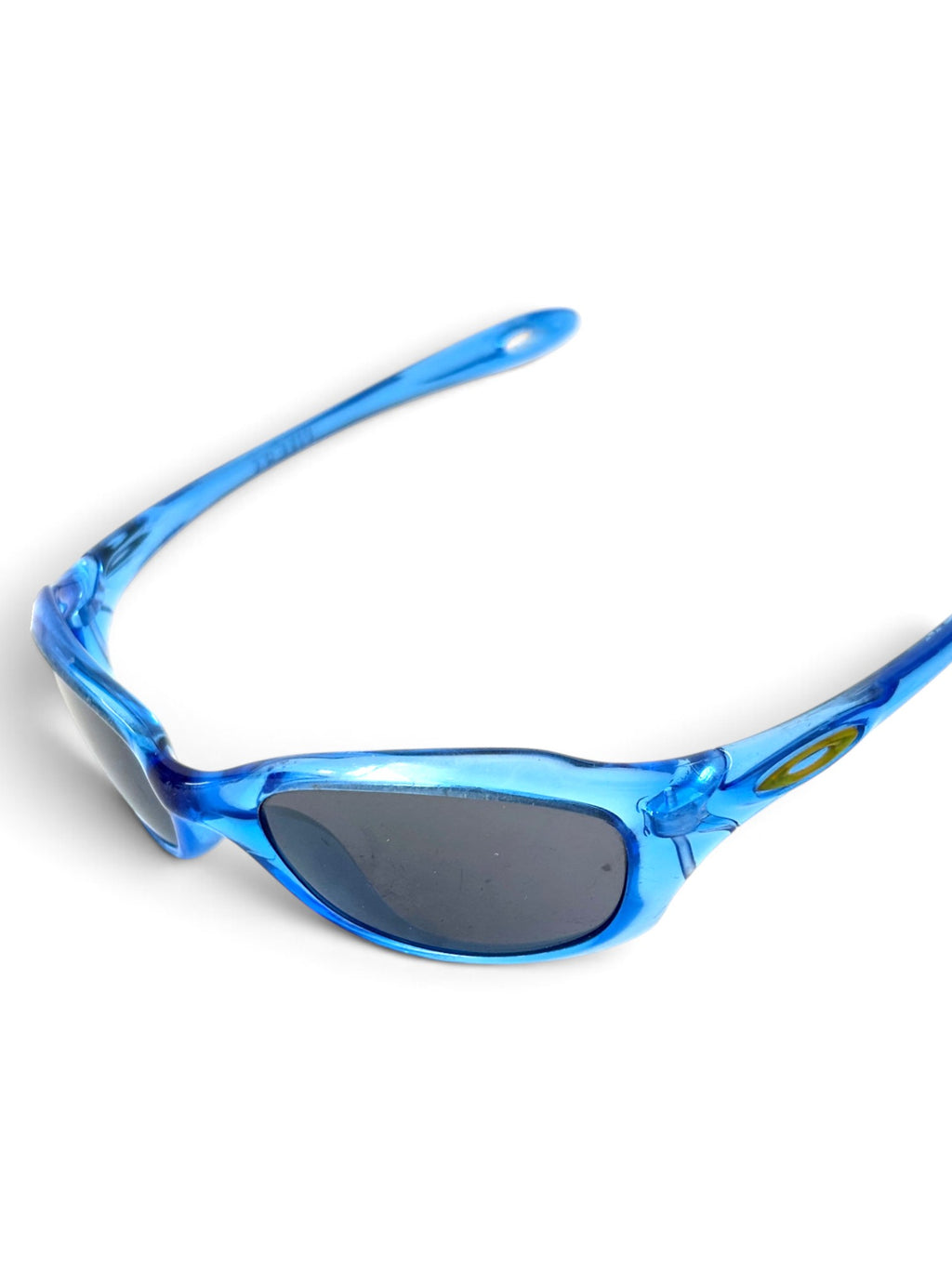 2003 Oakley XS Five Blue Translucent / Black Iridium Sunglasses - view 7