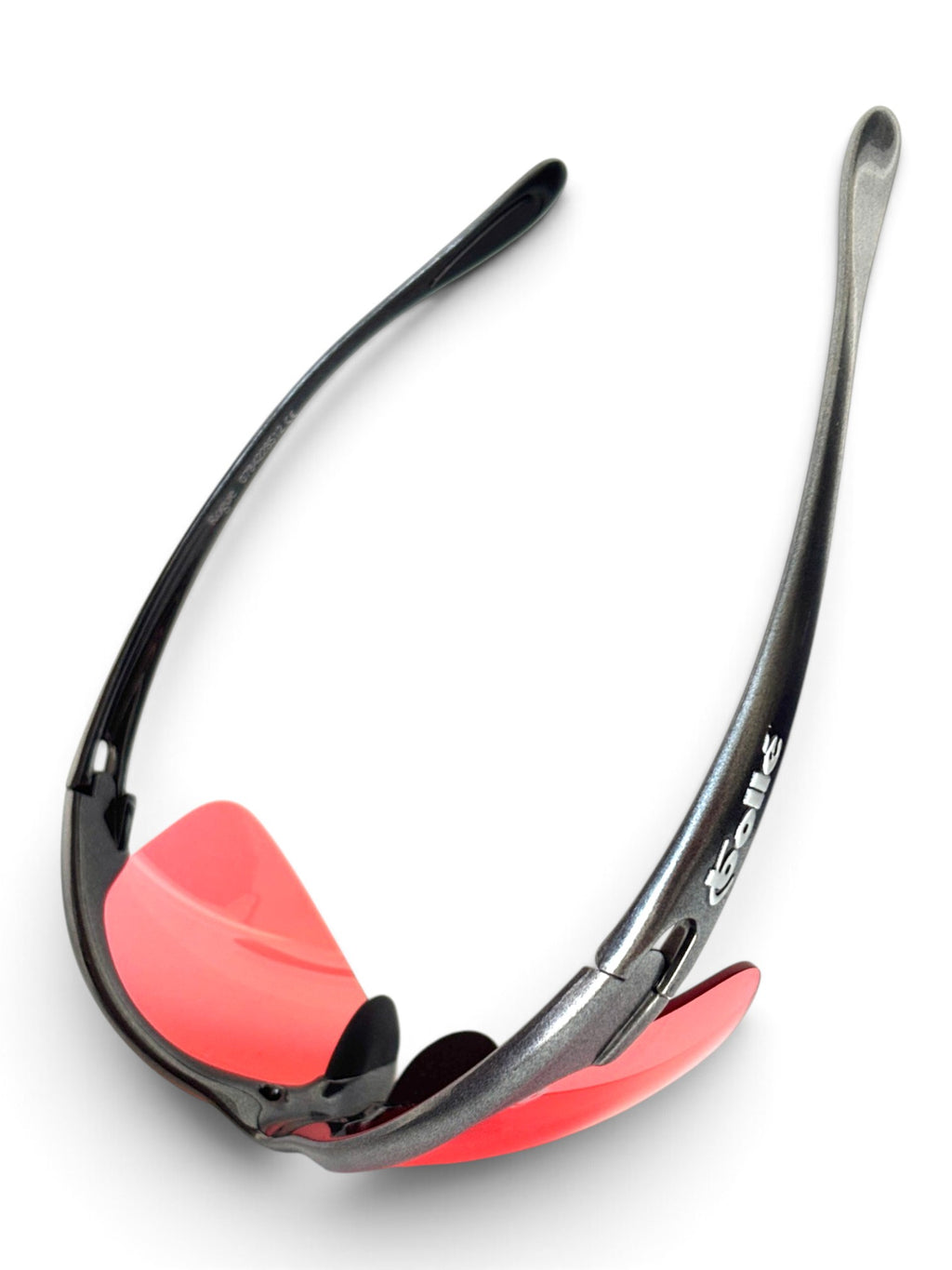 2002 Bollé Silver / Rouge Sunglasses - view 4