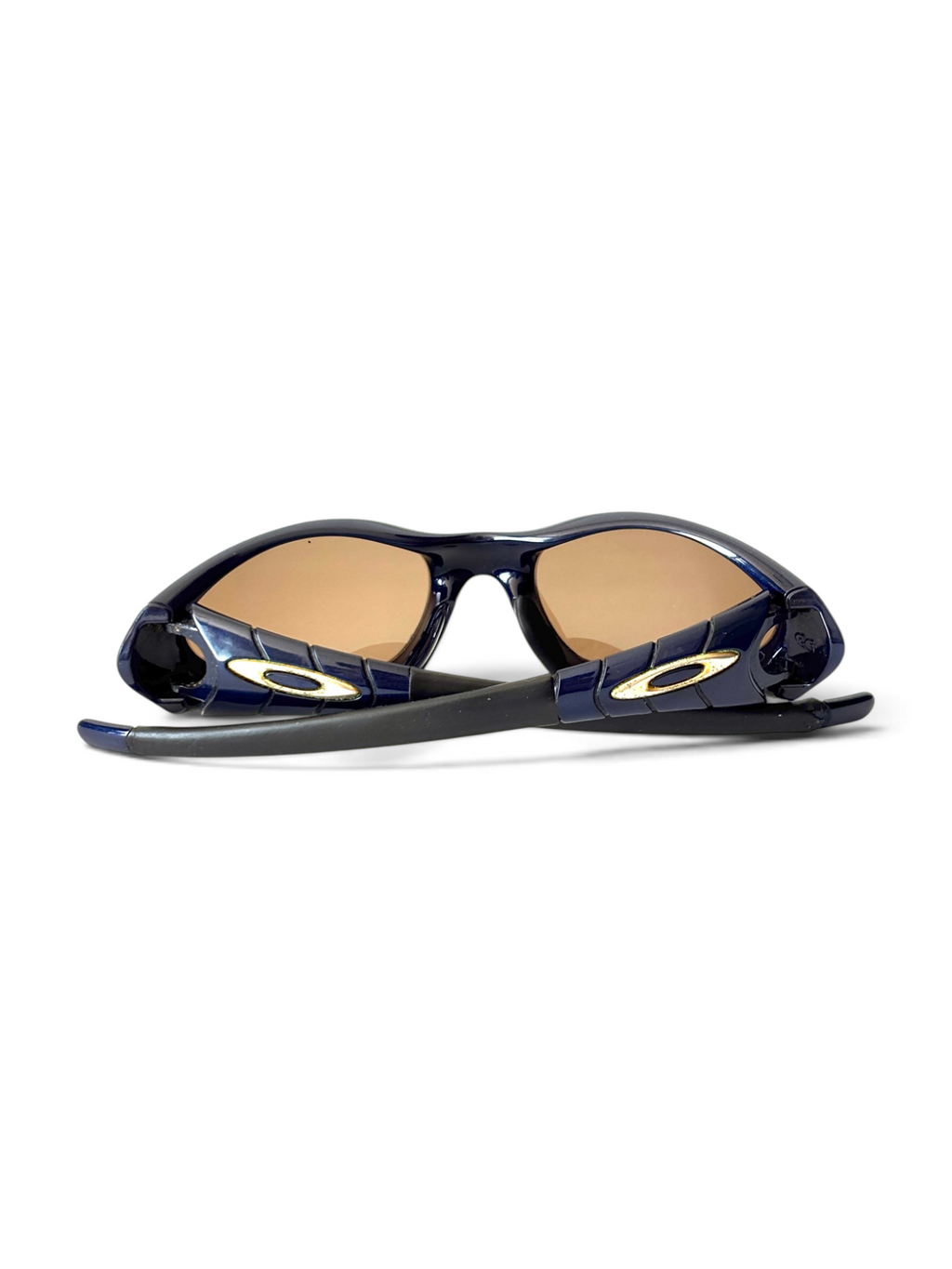 2000 Oakley Eye Jacket 2.0 Midnight / 24k Gold Iridium Sunglasses - view 10