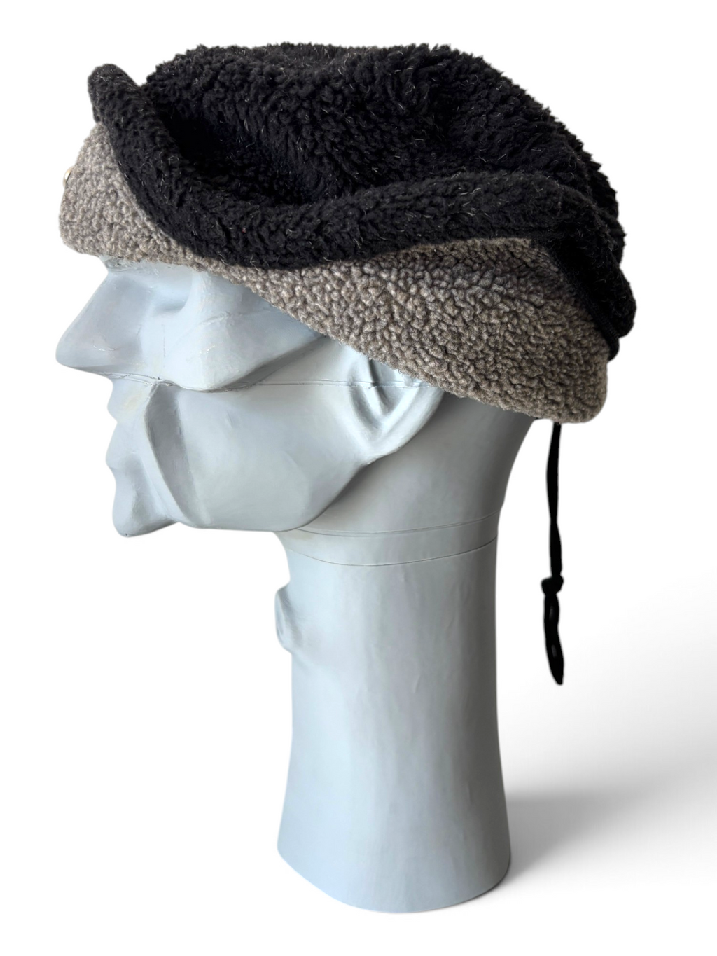 90's Oakley Software Sherpa Trapper Hat Black / Grey - view 8