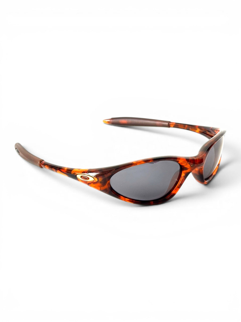 2001 Oakley Minute Tortoise / Black Iridium Sunglasses - view 2