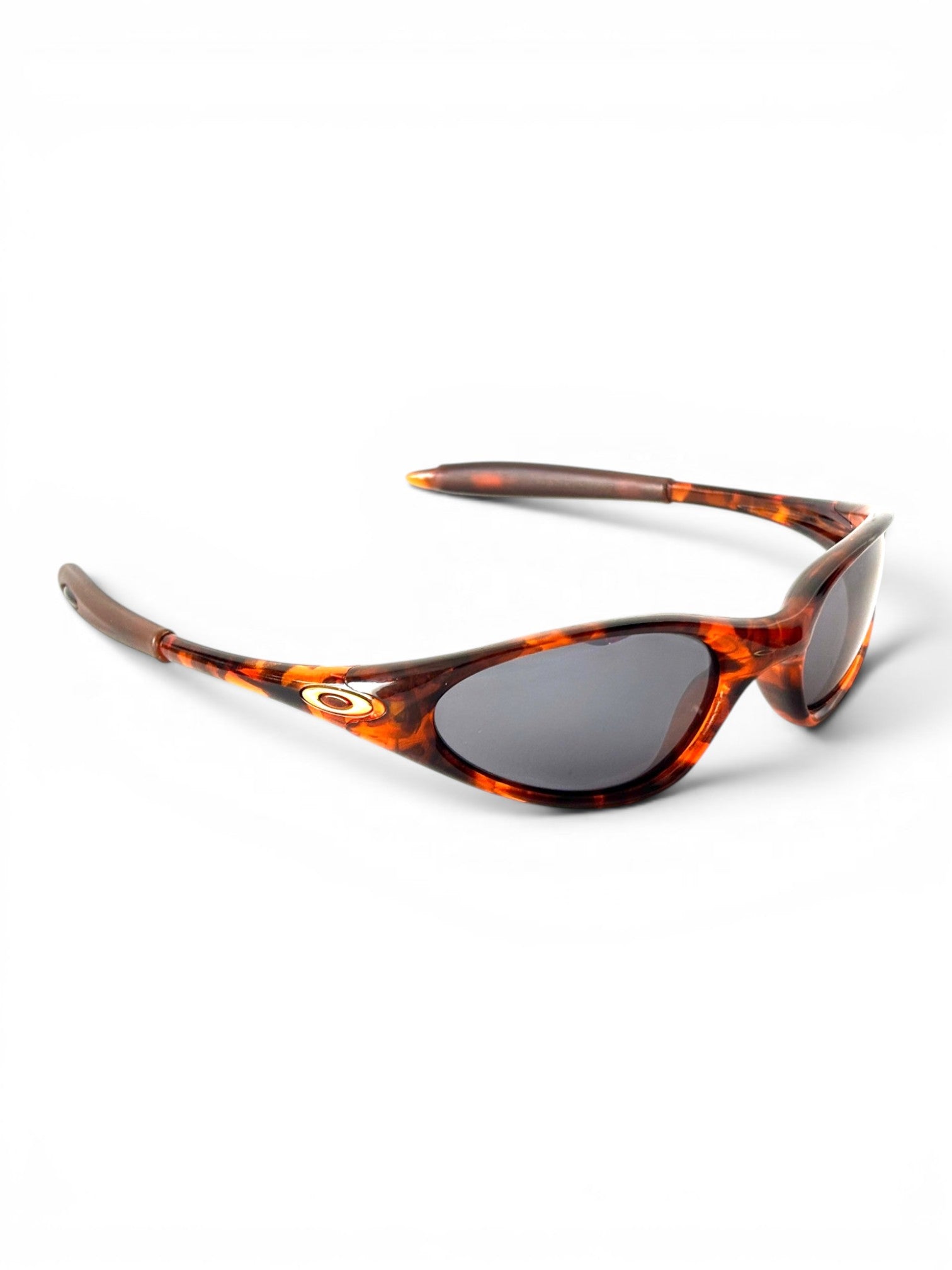 2001 Oakley Minute Tortoise / Black Iridium Sunglasses - view 2