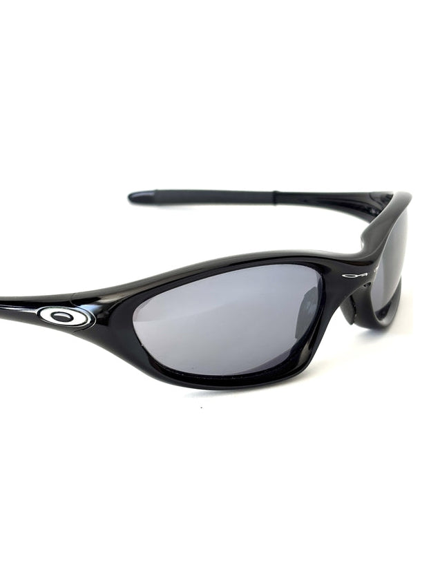 2000 Oakley Twenty Jet Black / Black Iridium Sunglasses