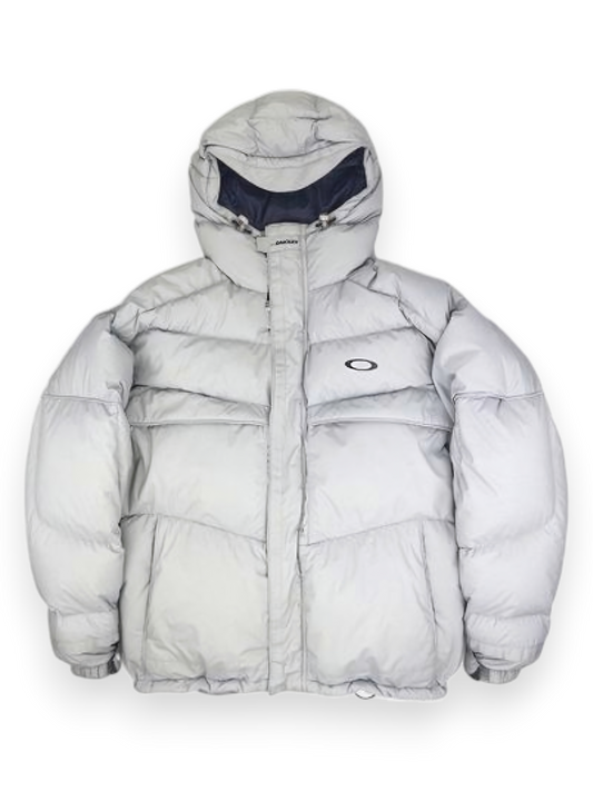 Early 2000's Oakley Light Grey Technical Puffer (M-L)