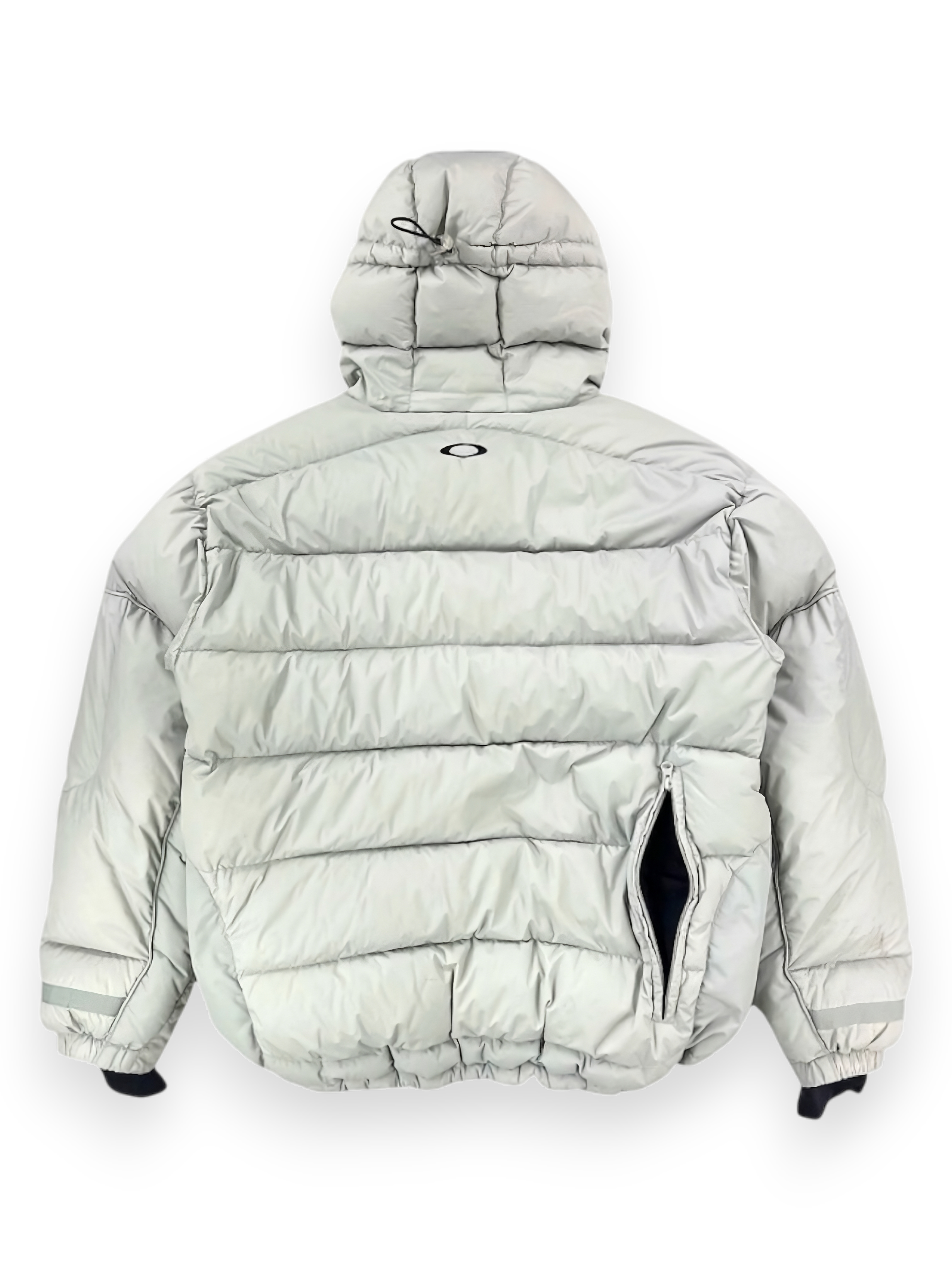Early 2000's Oakley Light Grey Technical Puffer (M-L)